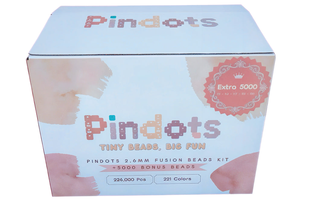 221 Colors– Pindots Fuse Beads Kit 